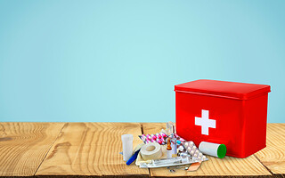 Trousse de soins pour voyager en hiver