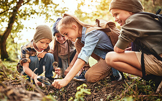 Les camps nature : le parfait moyen pour présenter l'écologie aux enfants