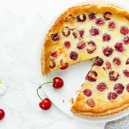 La tarte aux cerises la plus simple de l’été 🍒