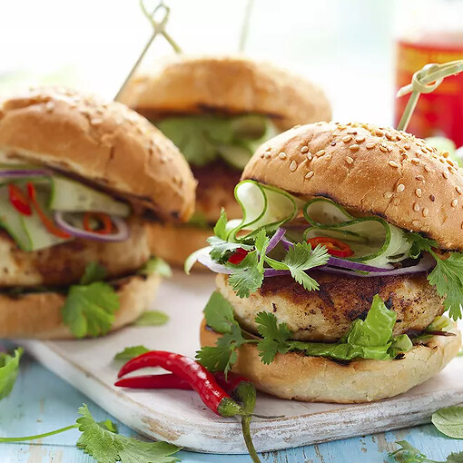 15 délicieux burgers à moins de 300 calories