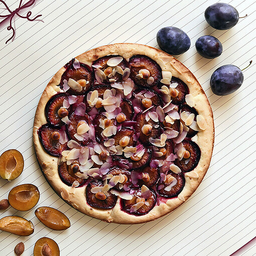 La tarte aux prunes la plus simple (et délicieuse) de l’été 🍑